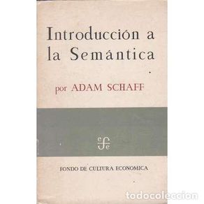 books: Introducción a la Semántica - Adam Schaff